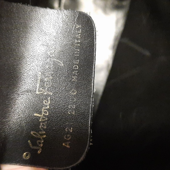 Salvatore Ferragamo Women's Satchel - Black and Brown Floral - Picture 11 of 12